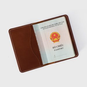 Ví Pasport Hand Made Classic CaramelOne